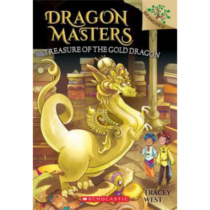

Dragon Masters 12 Treasure Of The Gold Dragon Tracy West SCHOs Domestic Selfoperated ZY 9781338263688 Book