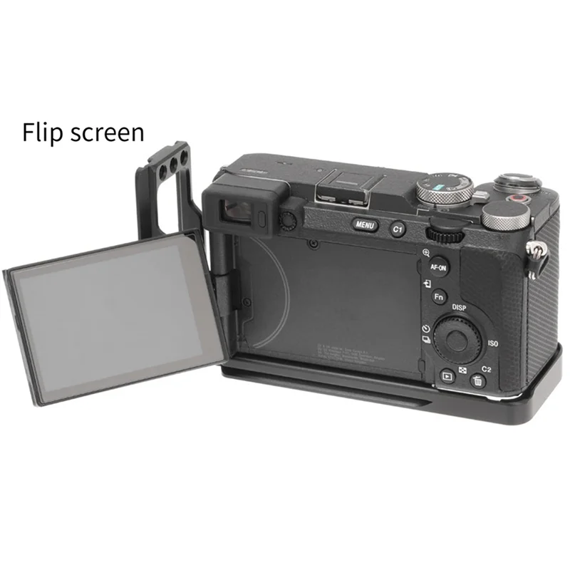 Быстросъемная пластина Jlwin для вертикальной стрельбы, L-образная пластина для Sony A7C2 A7CII A7CR, совместимый стабилизатор, штатив, одна опорная пластина