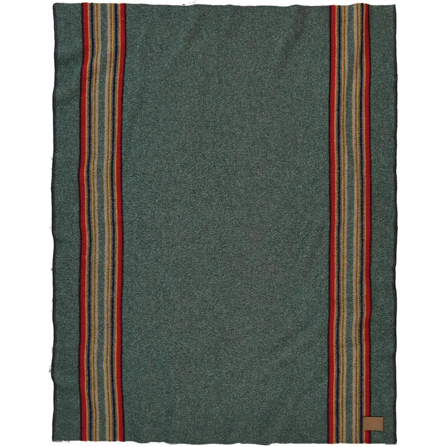 

54 x 66 дюймов — шерстяной хлопок, легкий, мягкий и прочный шерстяной плед для дома и путешествий — зеленый вереск-кемпинг — задняя дверь