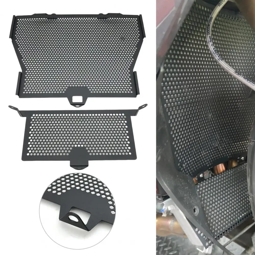 

Practical Radiator Guard Cover Anti-oxidation Direct Replace Radiator Guard Radiator Grille 2Pcs