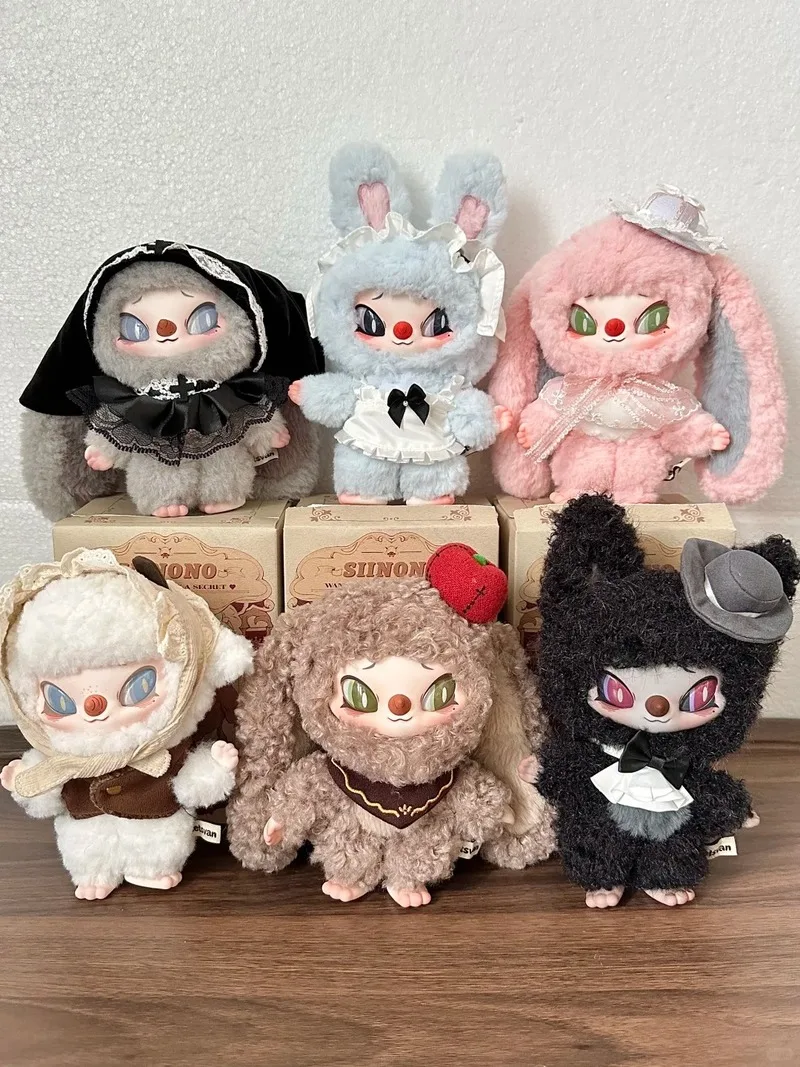 

oberono Want To Tell You A Secret Series слепая коробка виниловая плюшевая сумка-сюрприз кулон готическая кукла брелок загадочная коробка игрушка в подарок