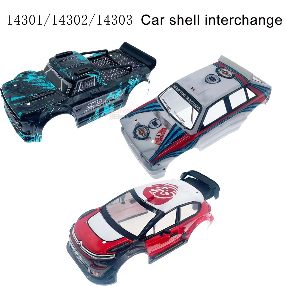 MJX RC Hyper Go Remote Control Car Parts For  14301 14302  14303 Modified Accessories Car shell and car shell change