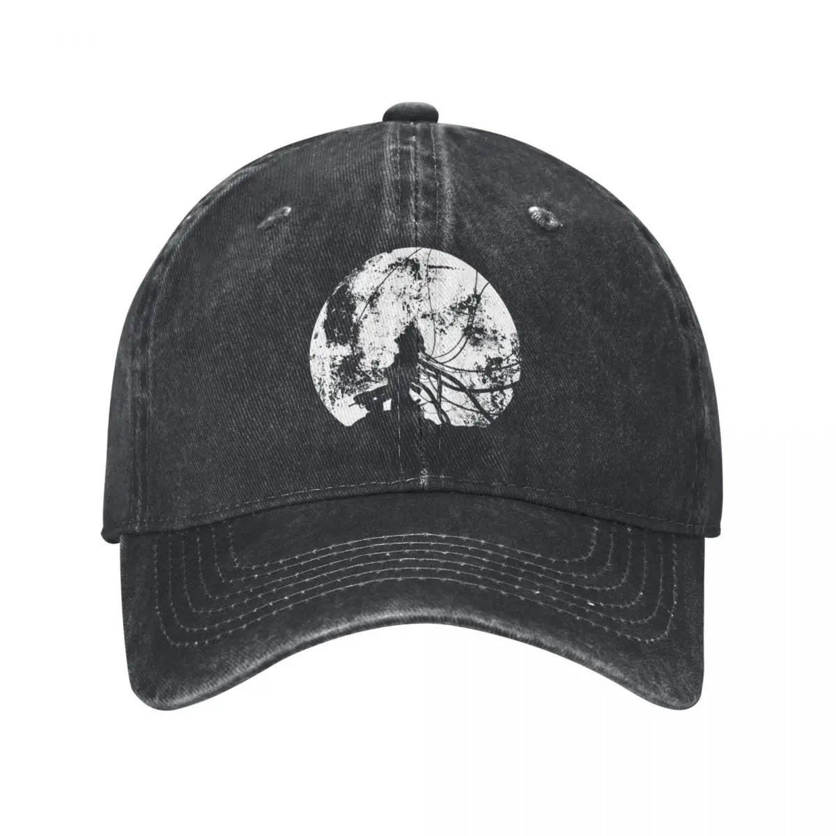 Ghost Serial Experiments Lain Baseball Caps Vintage Distressed Cotton Anime Manga Sun Cap Unisex Outdoor All Seasons Hats Cap