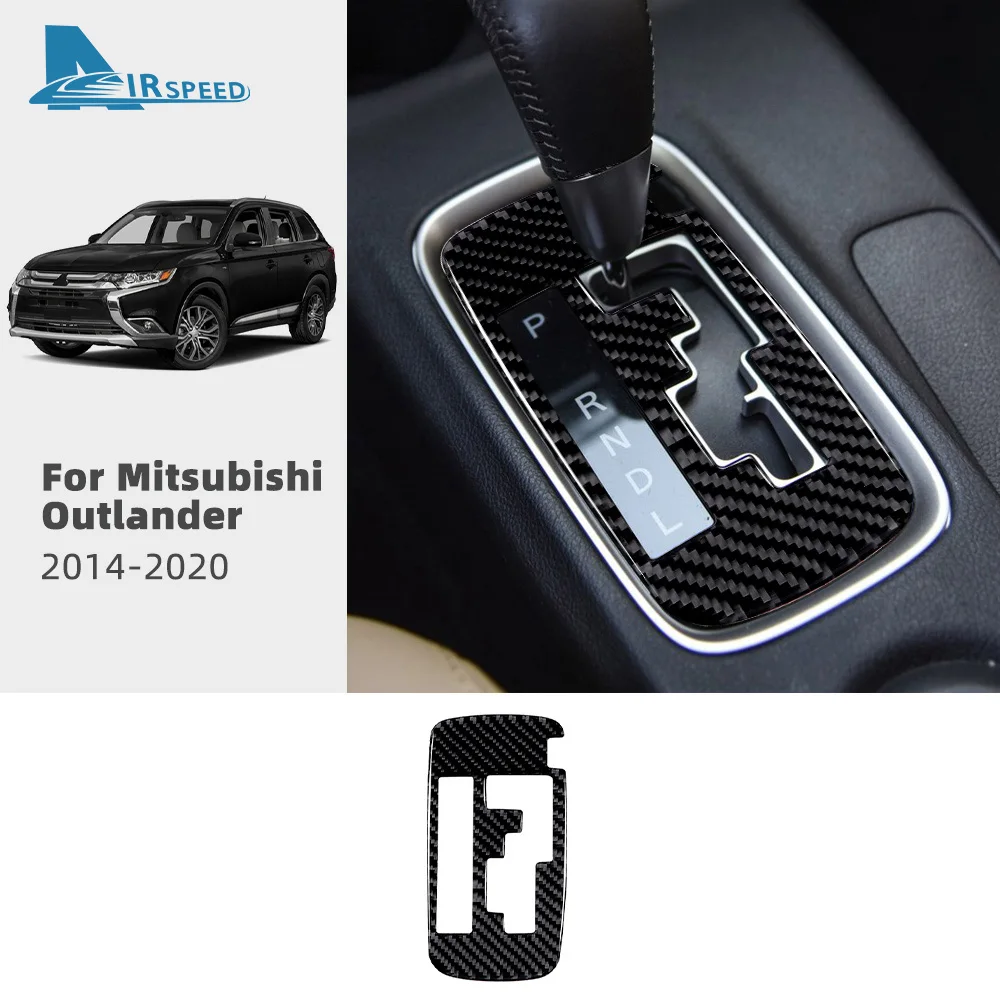 

Real Soft Carbon Fiber For Mitsubishi Outlander 2014 2015 2016 2017 2018 2019 2020 Car Automatic Gear Shift Inner Frame Sticker