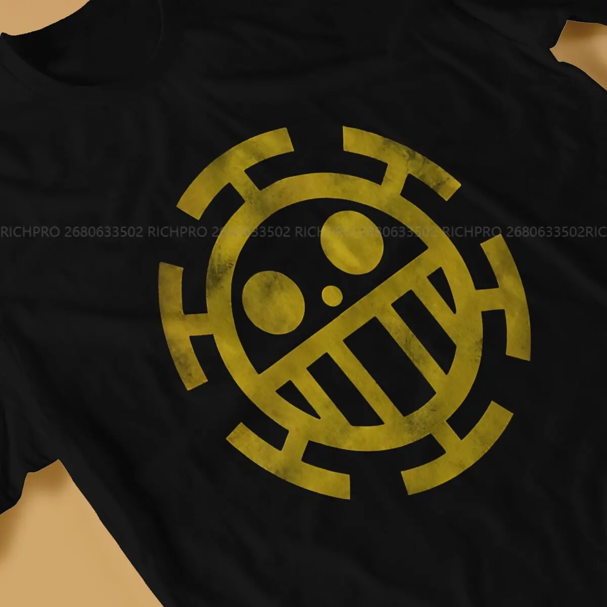 Trafalgar Law Print Unique TShirt Anime Casual Polyester T Shirt Newest T-shirt For Adult