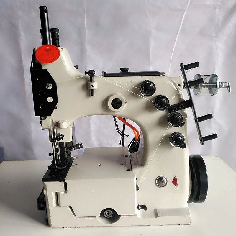 Double needle sewing machine Four-wire sealing machine Industrial custom high-efficiency baler