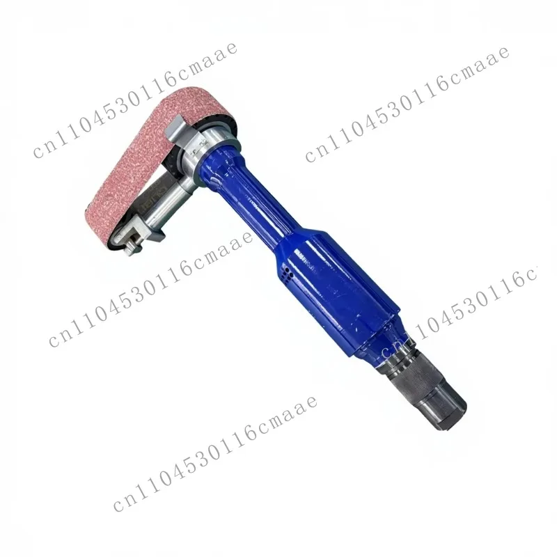 Industrial High-Speed Pneumatic Polisher Handheld Belt Sander Metal Surface Weld Grinding Tool Tank Polishing Machine