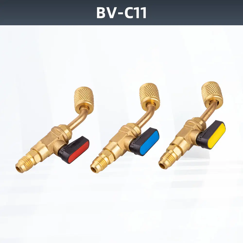 For For Xingwuzhou HVAC Refrigerant Safety Valve Charging Adaptor For R410A R22 Air Conditioner Maintenance Repair Tool Kit