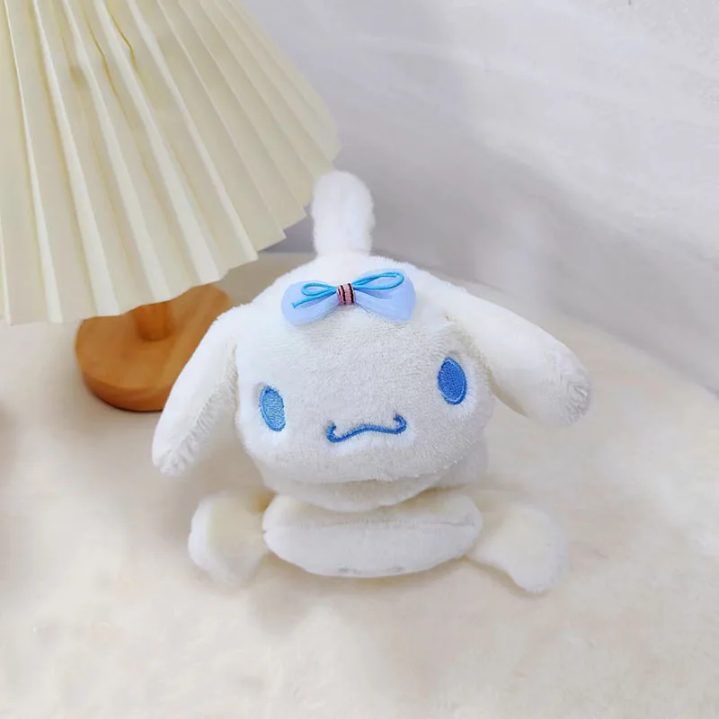 Cache-oreilles en fourrure douce Kawaii Anime Sanrioed, Kuromi, Melody, Cinnamoroll, casque chaud, bande de sauna, cadeau d'anniversaire