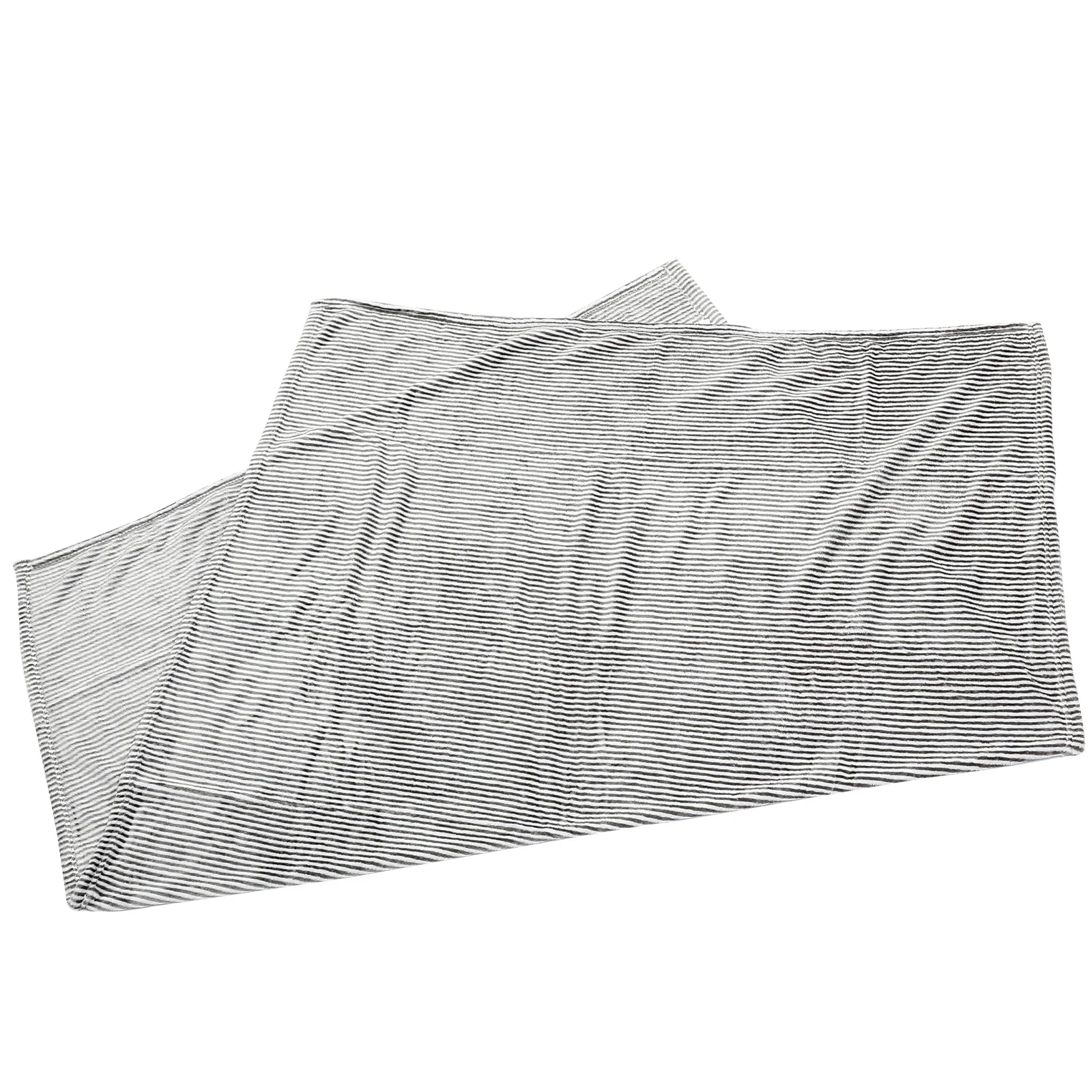 

Flannel Thick Soft Cozy Couch Throw Blanket Warm Air Conditioner Nap Blanket Home Office Decorative Comfortable Grey Burnt