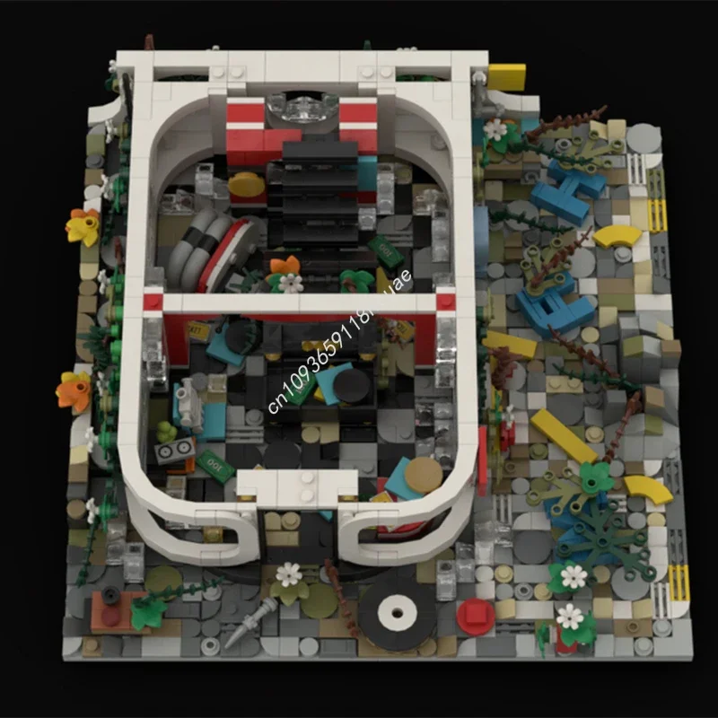 2758pcs MOC Music Store Z Building Blocks Christmas Highly Detailed Creative Project For Enthusiasts Idea Architecture DIY Gift