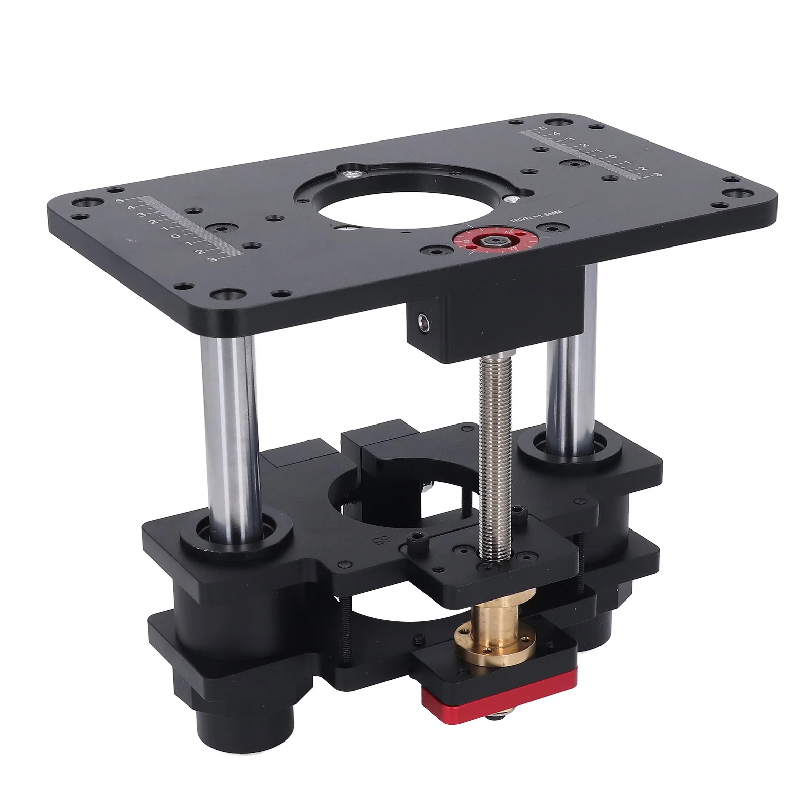Router Inverted Lift Table Router Lift System for 69mm Diameter Trimmer 25 to 50mm Thickness Benchtop Router Accessories