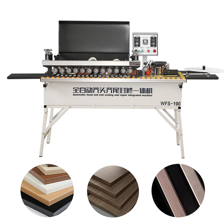 

Fully Automatic Edge Banding and Trimming Machine Small Used Edge Banding Machine for PVC Woodworking Furniture