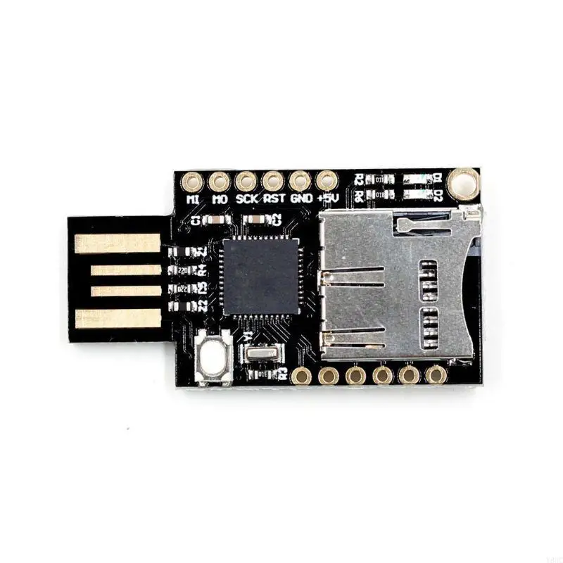 Y8ac cjmcu slot slot memória badusb teclado virtual USB Módulo ATMEGA32U4