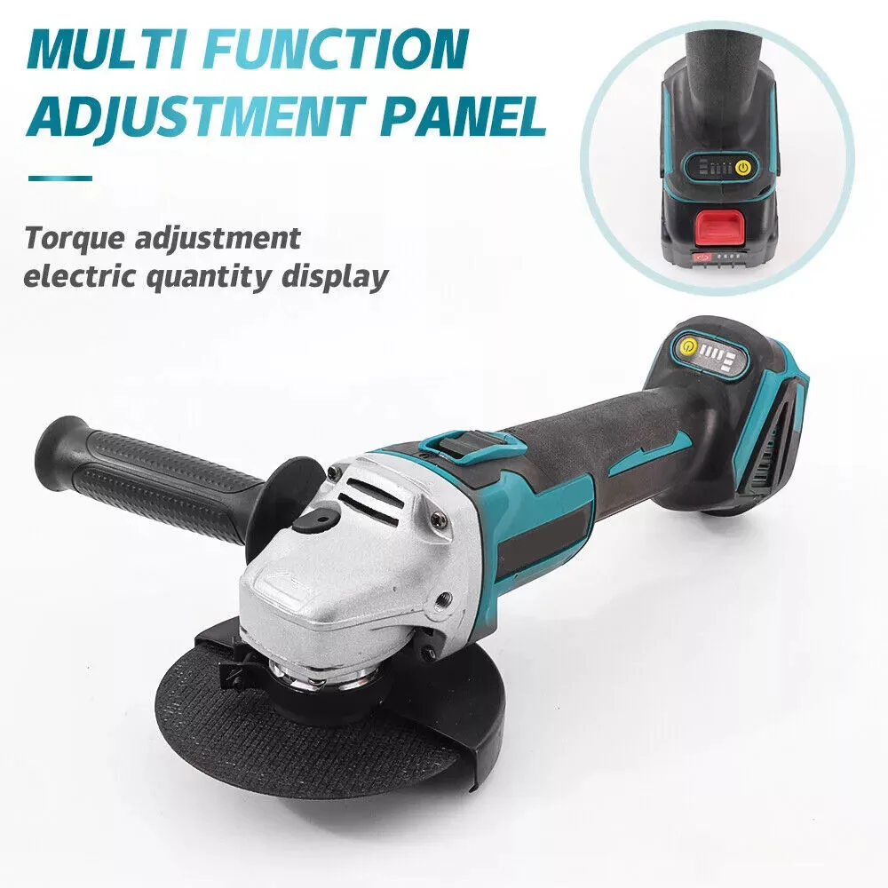 Makita 18V değirmeni araçları için BL1830 fırçasız elektrik açı güç aracı elektrikli değirmeni şarj edilebilir kablosuz matkap