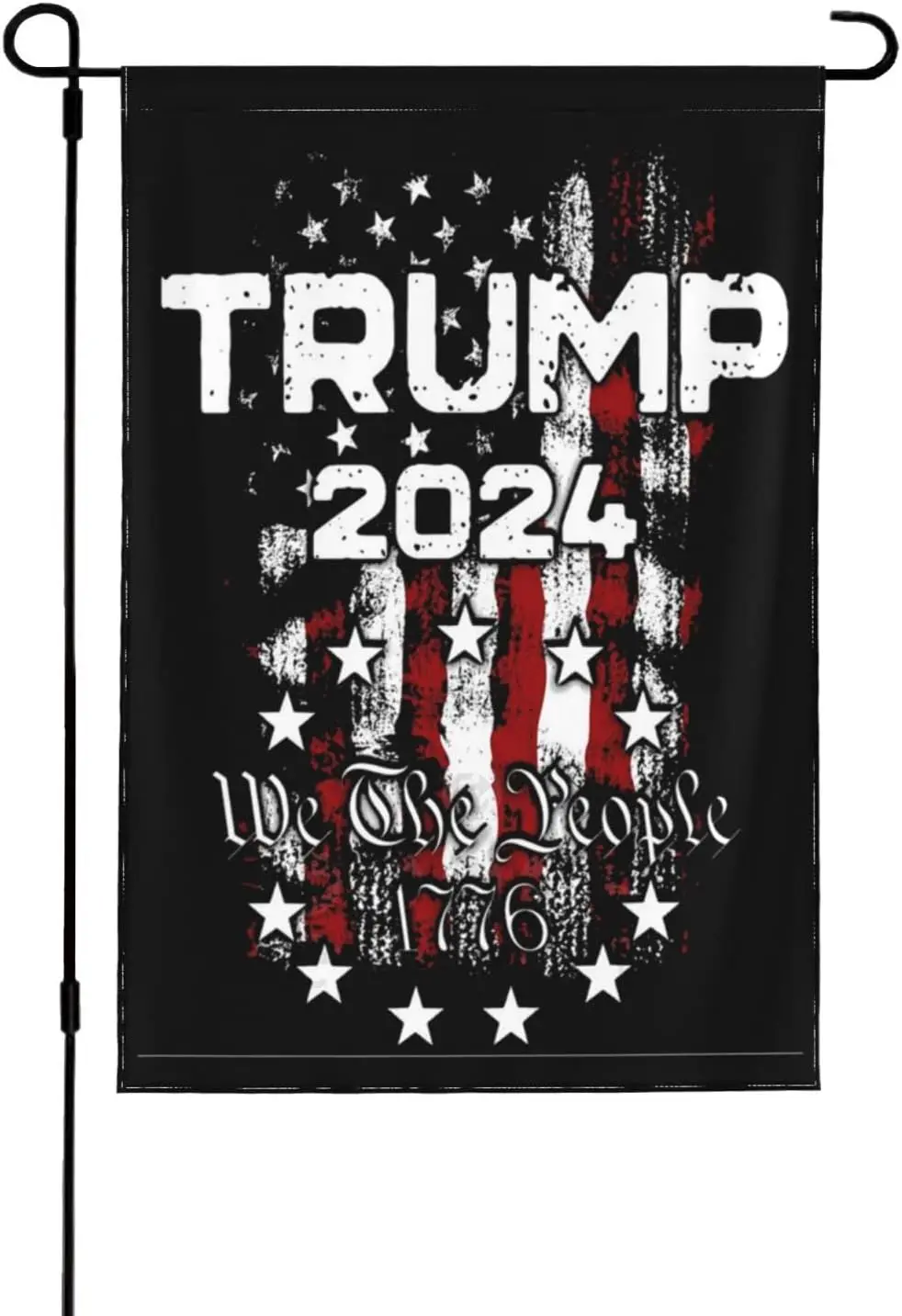 Trump For President 2024 We The People Take America Back Double Sided Flags Trump For President 2024 We The People Take America