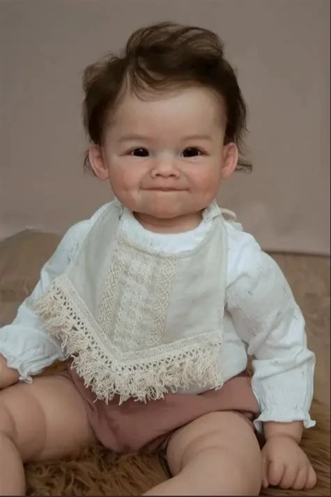 

NPK 24''Raya Lifelike Unfinished Reborn Doll Kit Painted Doll Kit Doll Parts with Hand Root Hair