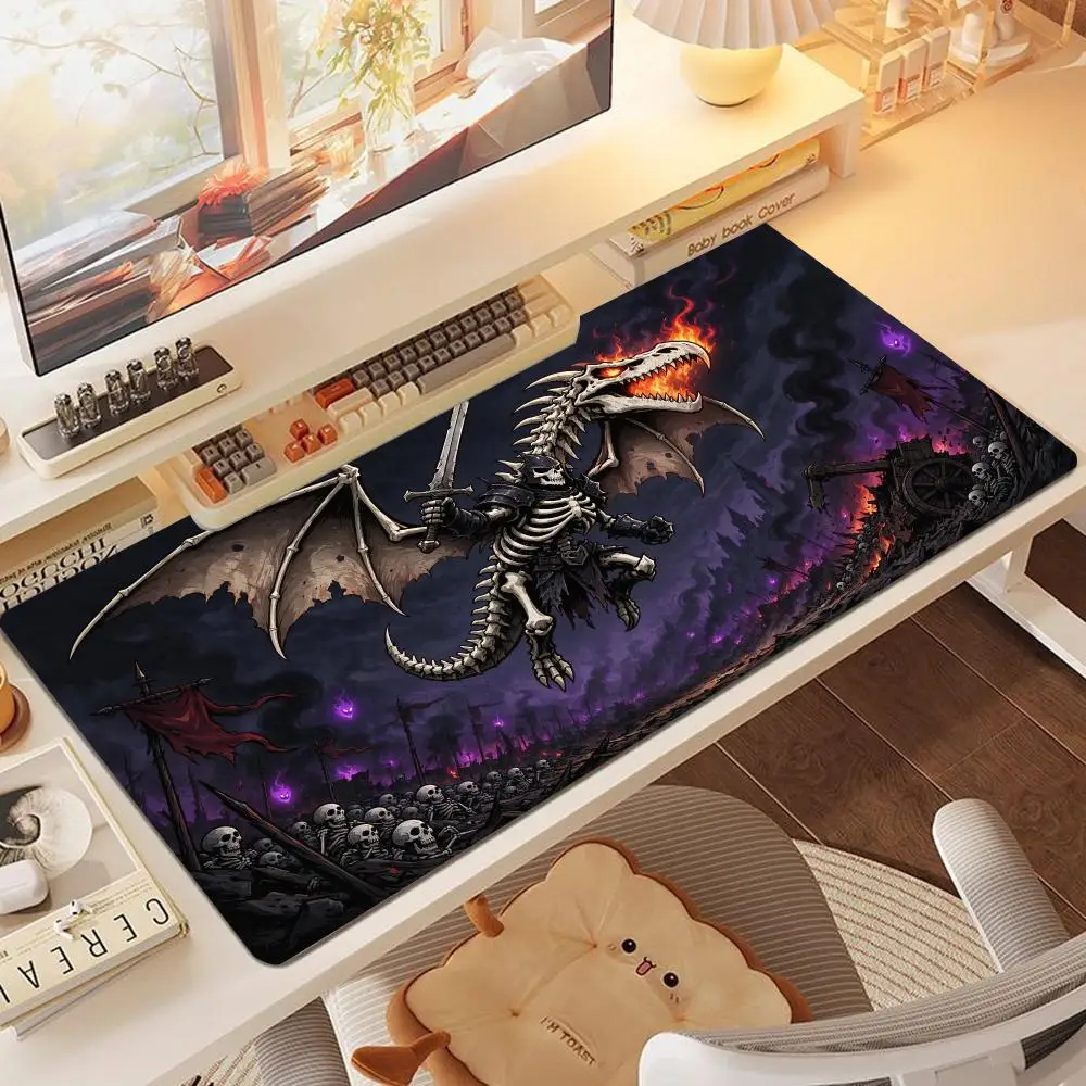 Shadow Wyvern Battlefield Table Mat Thick Rubber Base Non Slip For Esports Study Desk Decor