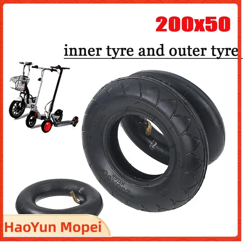 

8-inch 200X50 inner and outer tires for scooters bicycles electric mini scooters tire accessories