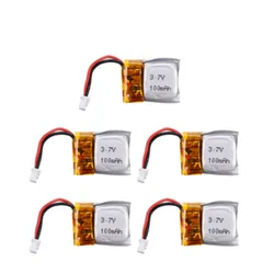 3.7V 100mAh Lipo Battery For Wltoys V272 V282 V292 3.7V Drone Battery For Hubsan Q4 H111 Mini Rc Quadcopter Spare Parts