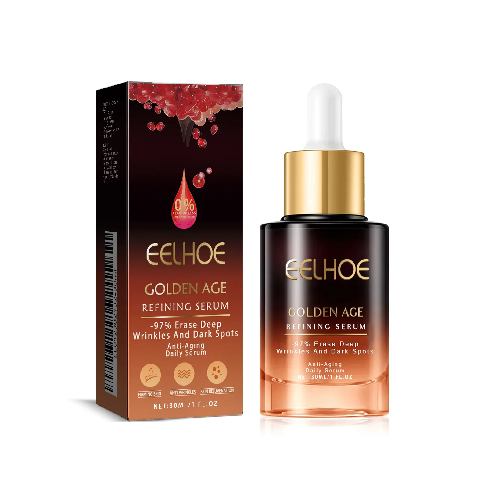 Vitamin C Booster Serum Firming Skin Smooth Wrinkles Freckles Removal Facial Skin Rejuvenation Moisturizing Anti Aging Essence