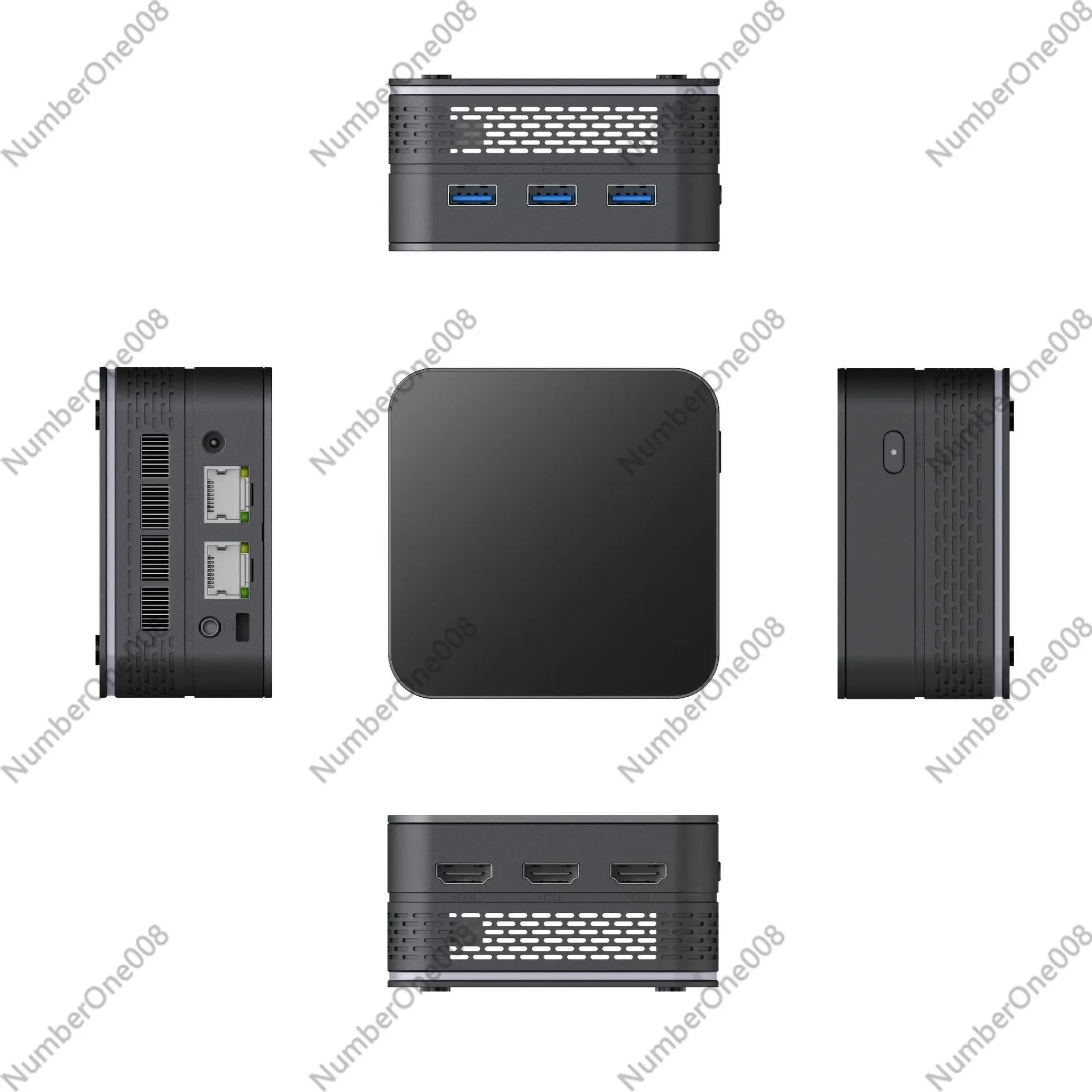 SZBOX T9 PLUS Mini PC,N150 4-Core 16GB DDR4 512GB SSD, Desktop Computer for Office HTPC - view 3
