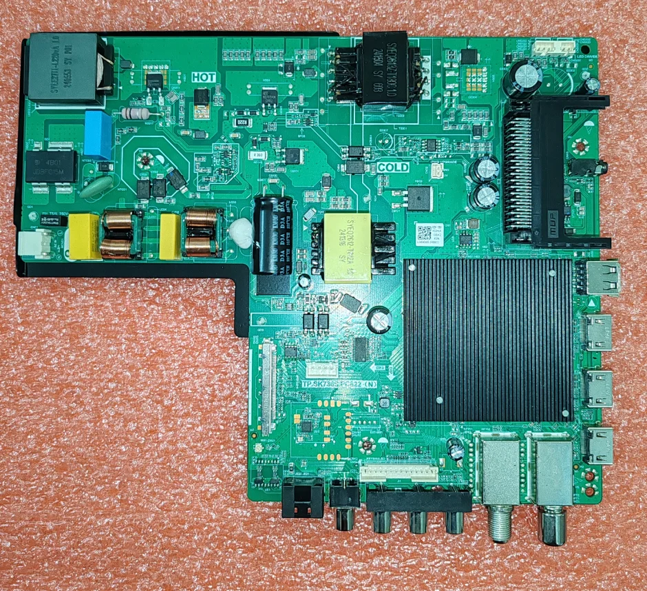 TP.SK736S.PC822(N) Scheda madre TV tre in uno di rete WiFi 4K per 100--180v 108w 450ma