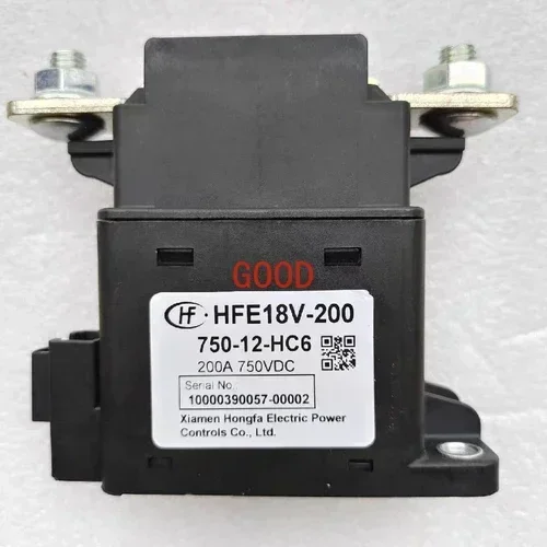 

Relay HFE18V-200 750-12+HC6 750V200A New Energy High Voltage DC Contactor