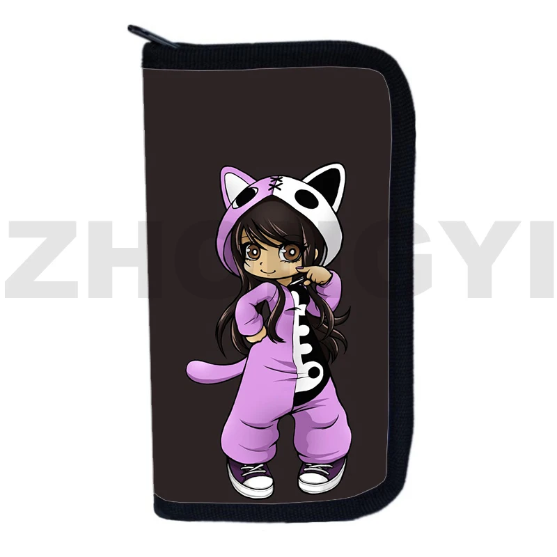 3D Anime Cute Women Purses Aphmau Wallets Teenager Money Purse and Handbags Coin Purse Organizer Bag Aphmau As A Cat Wallets