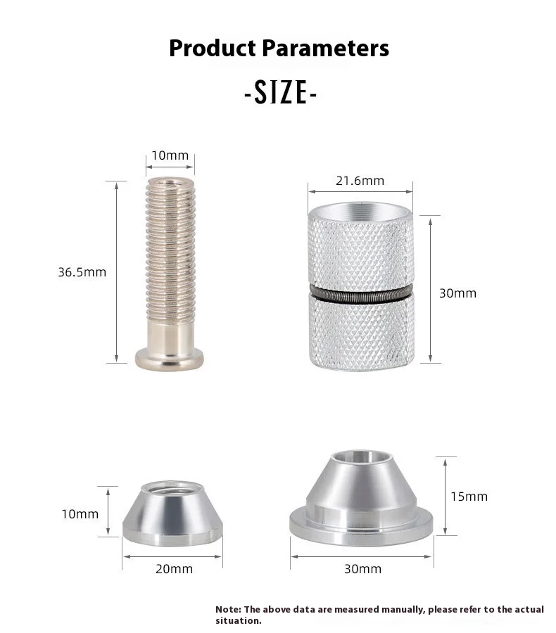 Bicycle Expandable Sunflower Hub (or Expanding Spline Hub), Carbon Fiber Fork Headset Cup and Stem Expander for Mountain and Roa