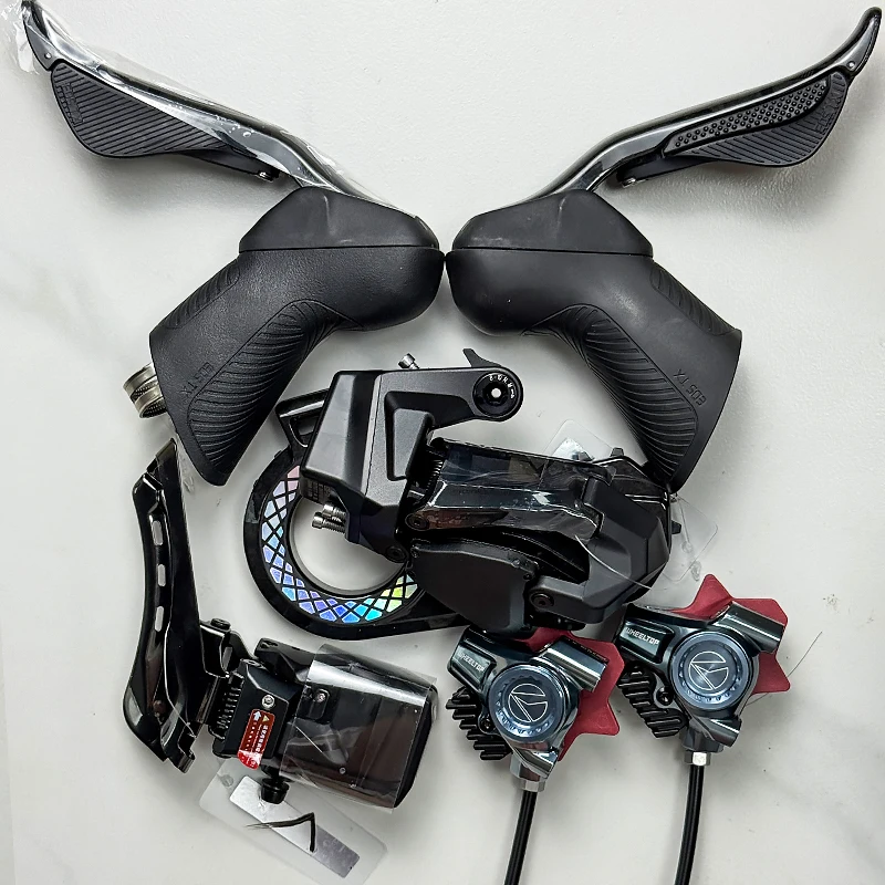 

Беспроводная электронная система переключения передач WHEELTOP EDS TX для шоссейных велосипедов, карбоновые колеса с большими шкивами, дисковые и ободные тормоза, передний и задний переключатели