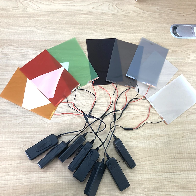 Black Color Smart Tint Pdlc Car Black PDLC Switchable Electronic Film Clear to Opaque Smart Film Self Adhesive Sticker