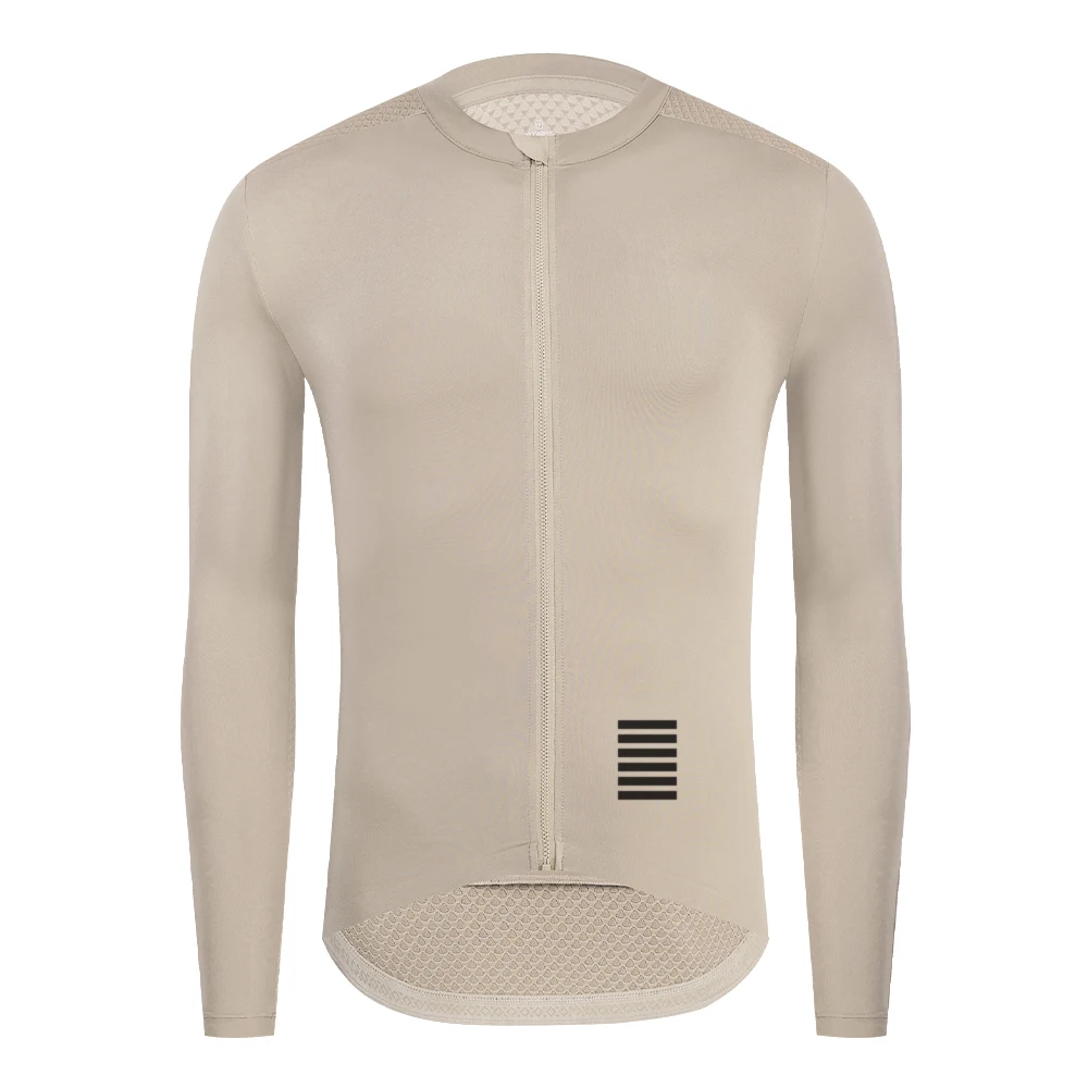 YKYWBIKE Heren Wielertrui Lange Mouw Zomer Lente Fiets Lange Jersey Racefiets Kleding Pro Team fiets kleding