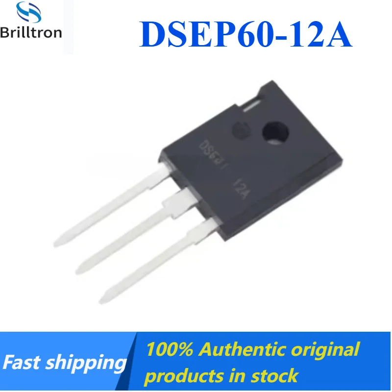 

10PCS NEW DSEP60-12A TO-247-2 1200V 60A Original Stock, Fast Shipping.