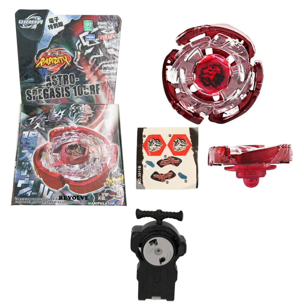 

Супер Кинг B-X TOUPIE BURST BEYBLADE Toupie Astro Pegasus 4D 105RF, простая упаковка + двухсторонний пусковой механизм