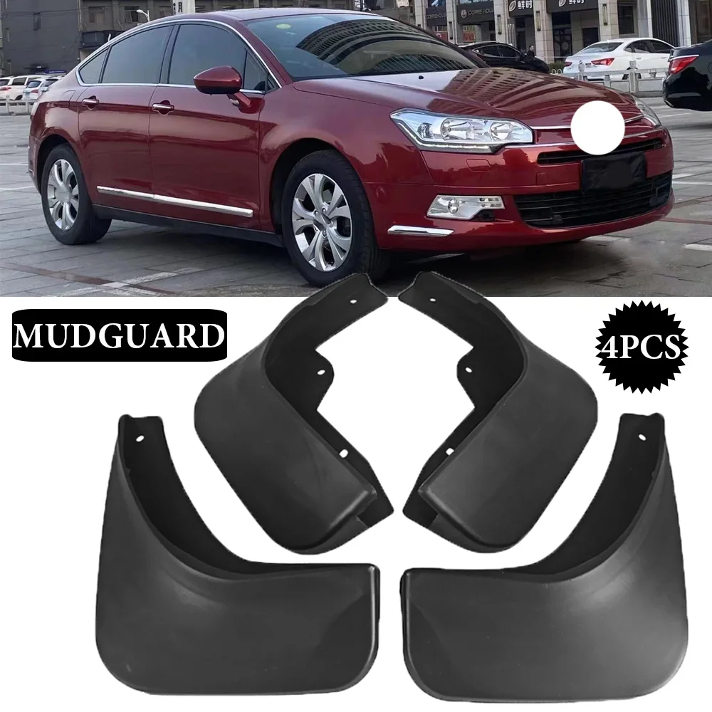 

Car-styling For Citroen C5 Saloon 2010-2016 Car Mudguard anti-splash Front Rear Fender Accessories 2011 2012 2013 2014