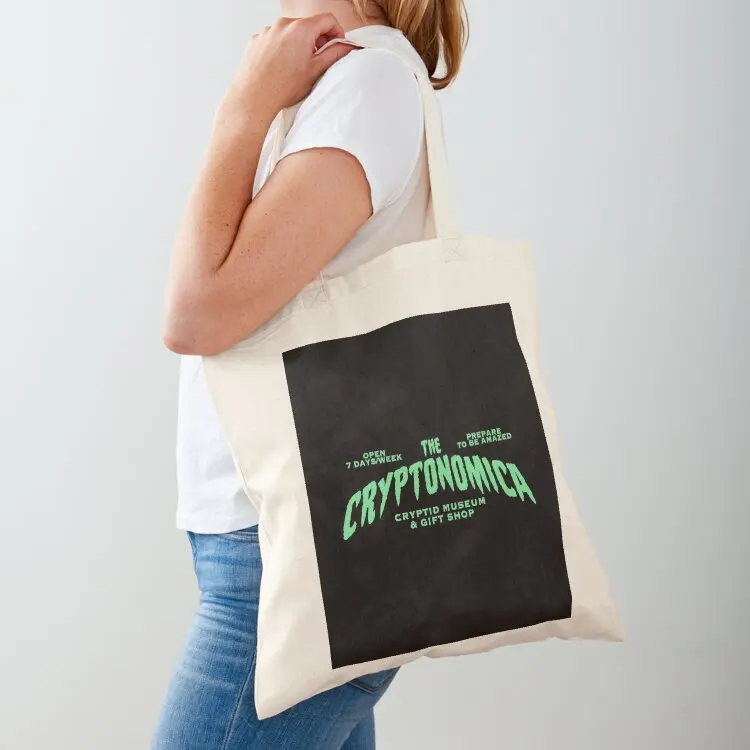 

The Cryptonomica Cryptid Museum & Gift Shop Tote Bag tote bag men shopping bag Lady bags