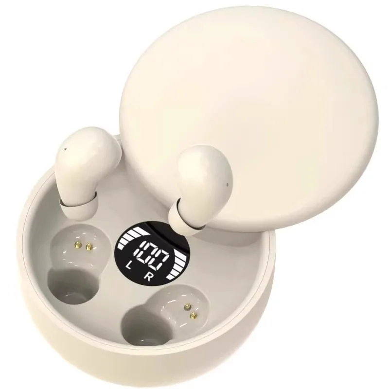 

Sleep Headphones Wireless Dynamic Earphone Bluetooth 5.4 Waterproof Invisible Mini in Ear Headphone Noise Canceling Earplugs