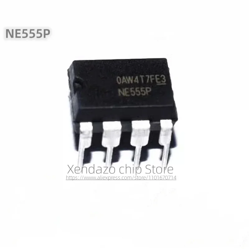 20 قطعة/الوحدة NE555P NE555 DIP-8 حزمة الأصلي حقيقية برمجة مذبذب الموقت رقاقة #3