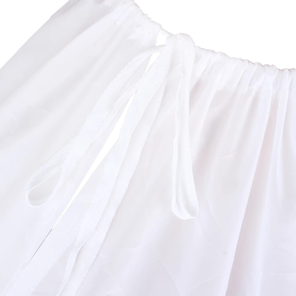 6-hoop Hoops Petticoat White Bridal Crinoline Petticoats Slips Underskirt