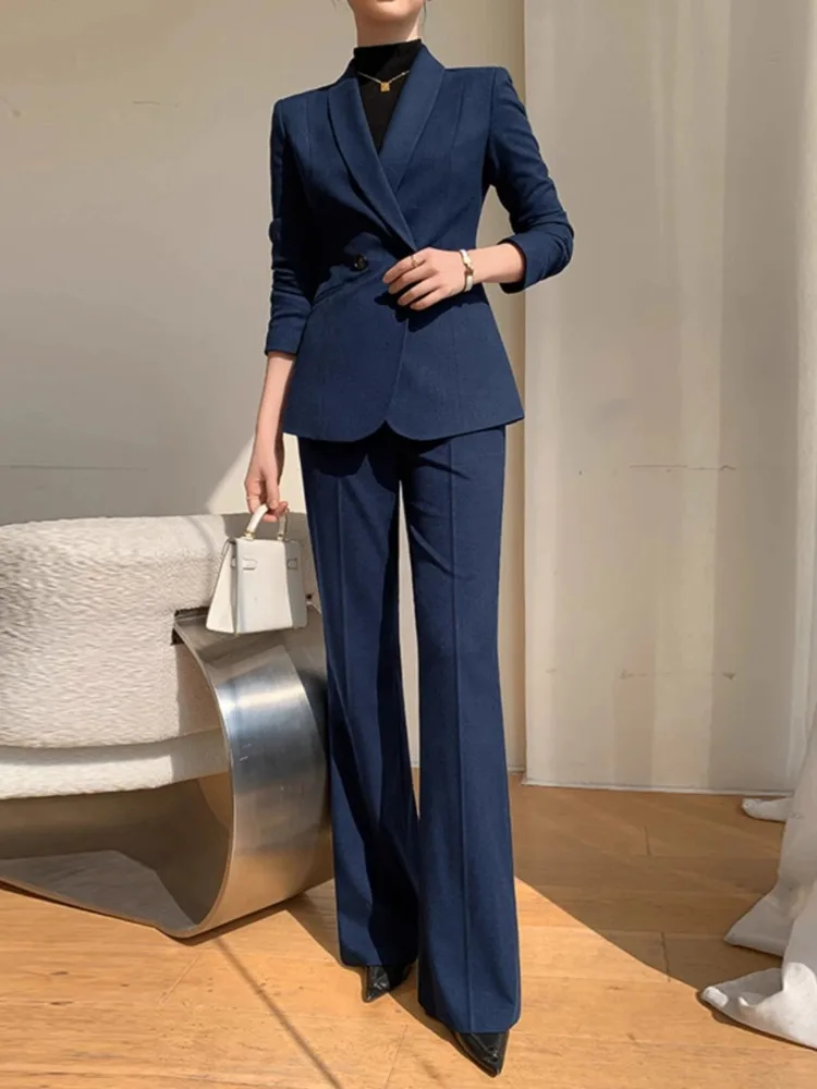 Plus Size Ladies Blazer Jacket Women Temperament Design OL Sense Niche Fashion Career Formal Dress Interview Workwear Suits