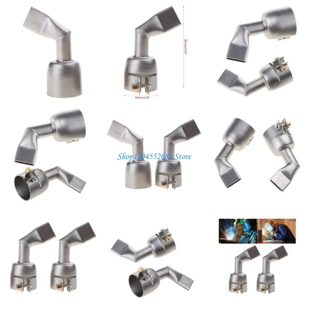 

Y6GD Hot Air Welding Nozzle Stainless Steel High Strength 2cm Nozzle Width 1 Pair