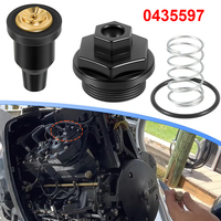 0435597 Thermostat and Cover Kit for Johnson Evinrude Outboard 90HP & 115HP V4, 150HP & 175HP V6 Engines, Replaces #435597