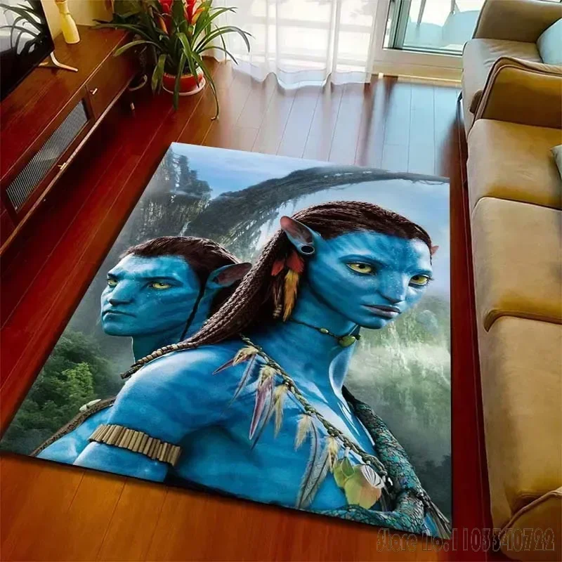 

Avatar Pattern Rug Carpets 80x120cm Decor for Bathroom Kids Floor Mat Living Room Children's Bedroom Sofa
