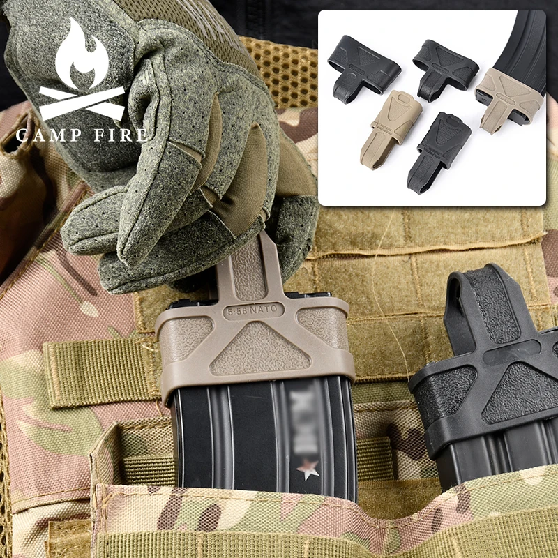 

WADSN M4/M16 Outdoor Camping Equipment With Rubber Sleeves And Spring Clips To Protect Outdoor Equipment And Improve Grip Feel