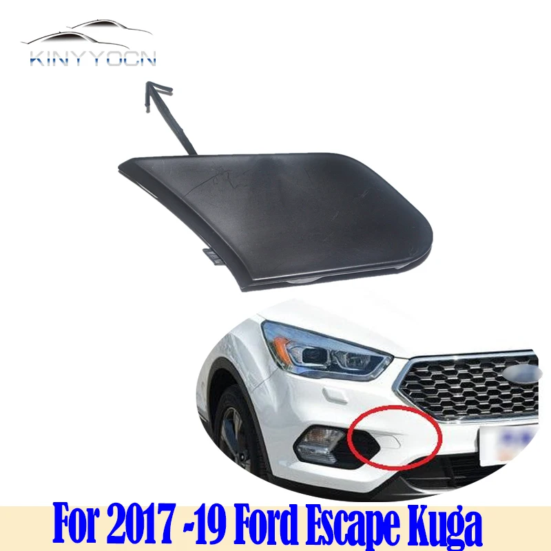 

Kinyyocn для Ford Escape Kuga EcoSport 2017-19 бампер крышка прицепа фаркоп крышка бампера фаркоп крышка