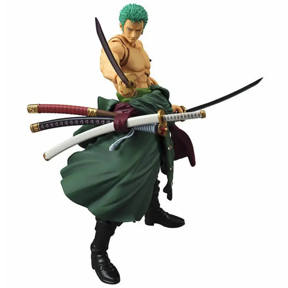 Genuine In Stock MegaHouse Variable Action Heroes One Piece Roronoa Zoro Figure Anime Model Action Toy Collectible