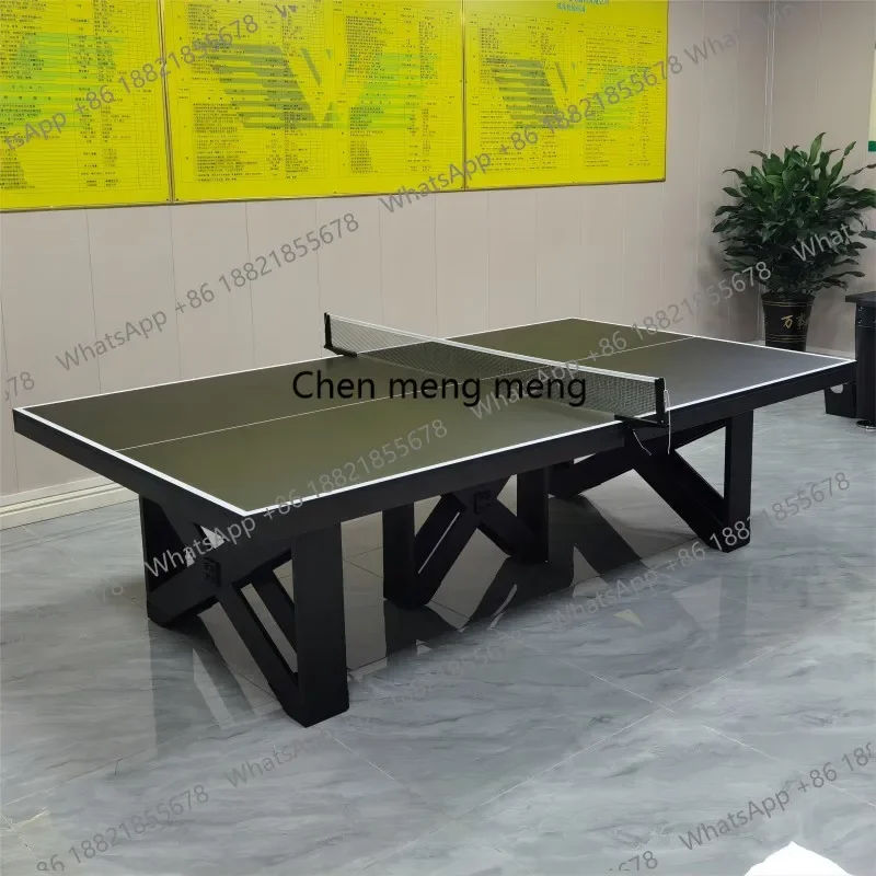 

Стол для настольного тенниса, стандартный роскошный высококачественный вилловый клуб из цельного дерева, многоцелевой американский антикварный стиль, домашние развлечения