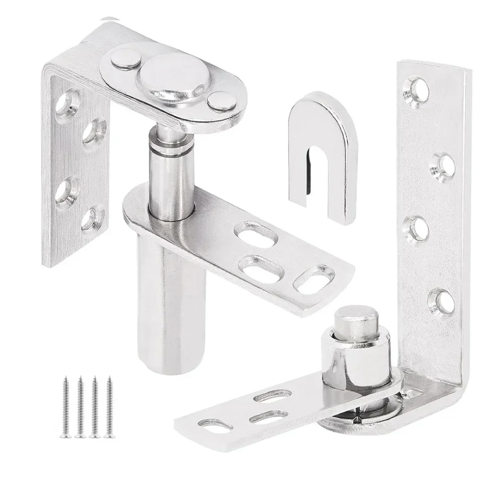 

Stainless Steel Pivot Hinge Heavy Duty-degree Rotating Shaft Wooden Door Hinge Positioning Door Shaft Invisible Hinge