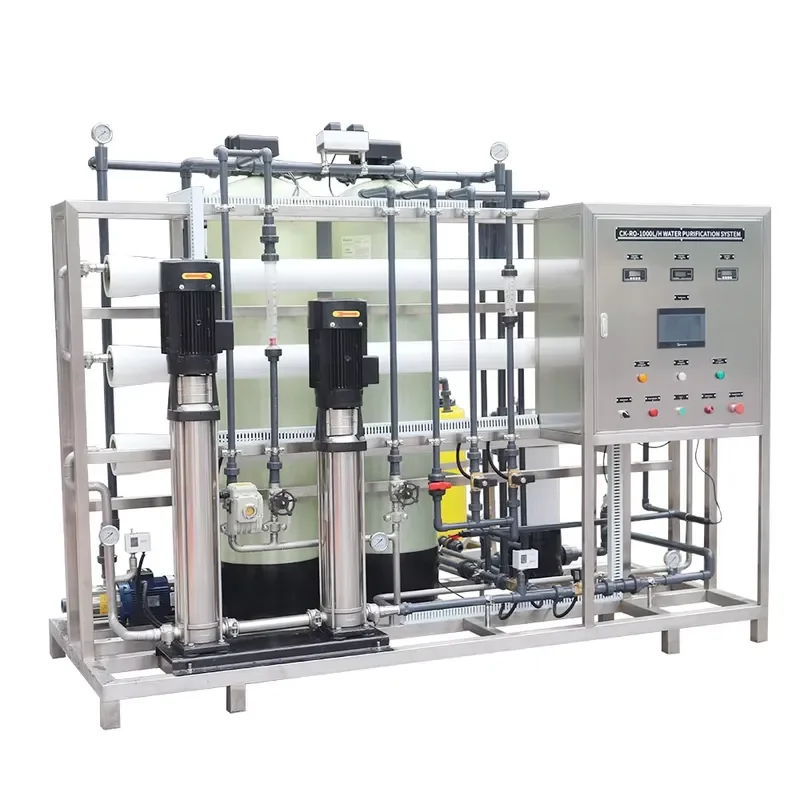 2026 CE 1t/h Reverse Osmosis Solar Sea Water Desalination Ro Water System Enenrgy Recovery Turbine Water Treatment Machine